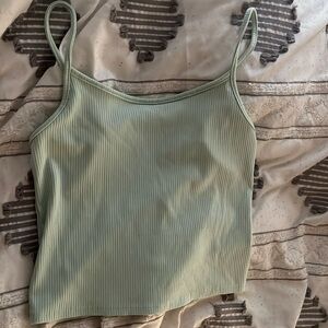 American Eagle Sage Green Tank Top
